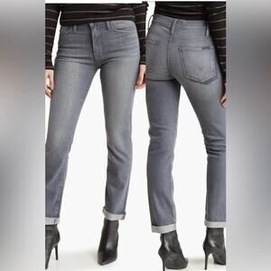 Hudson Jeans Blair High Waist Straight Crop Jeans